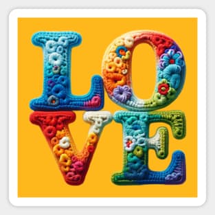 Love Crocheting? Crocheting Loves You Right Back! Magnet